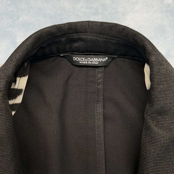 Dolce‎ & Gabbana Zebra Print Suit Jacket-Check Photos/Measurements For Size - Picture 4 of 16